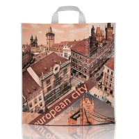 Пакет с петлевой ручкой 40x43 Европейский Город